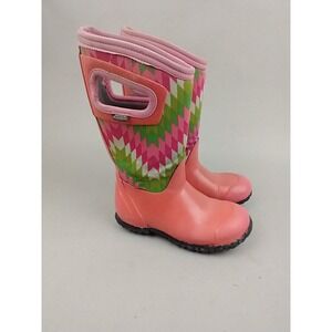 Bogs boots size 11 NH Native Pink girls Rain  snow winter